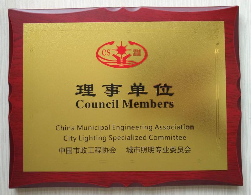 熱烈祝賀安陽(yáng)金秋照明被評(píng)為中國(guó)市政工程協(xié)會(huì)城市照明**委員會(huì)理事單位！
